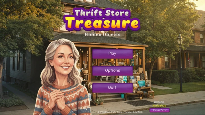 Thrift Store Treasure Hidden Objects